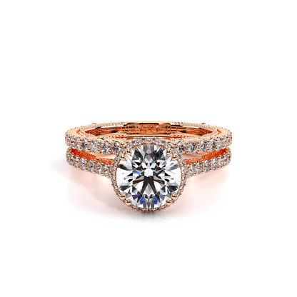 Verragio Halo Round Wedding Band