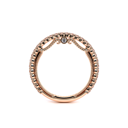 Verragio Halo Round Wedding Band