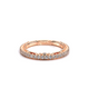 Verragio Halo Round Wedding Band