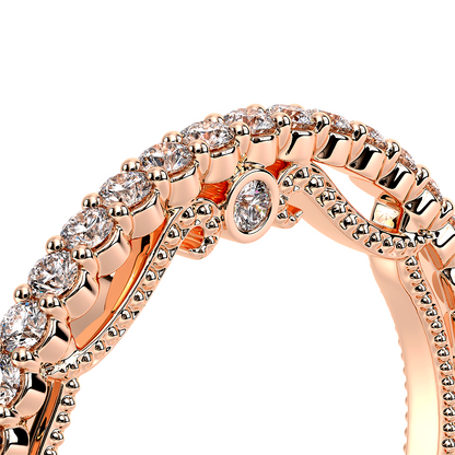 Verragio Halo Round Wedding Band