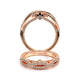 Verragio Halo Round Wedding Band
