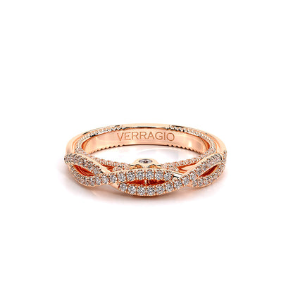 Verragio Halo Round Wedding Band