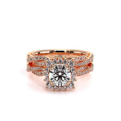 Verragio Halo Round Wedding Band