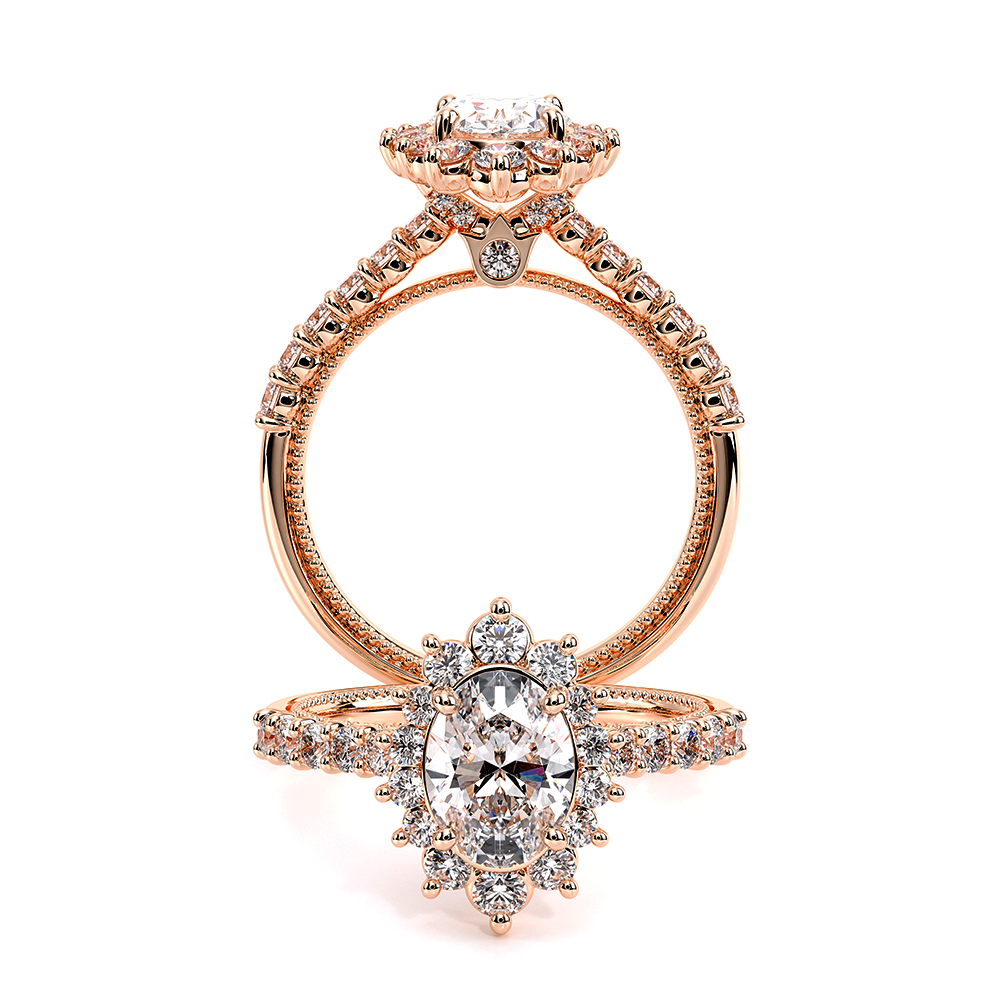 Verragio Halo Oval Engagement Ring