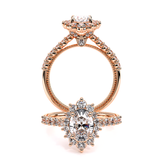 Verragio Halo Oval Engagement Ring