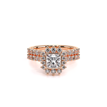 Verragio Halo Princess Engagement Ring