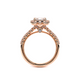 Verragio Halo Princess Engagement Ring