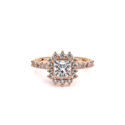Verragio Halo Princess Engagement Ring