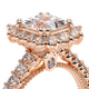Verragio Halo Princess Engagement Ring