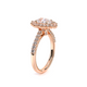 Verragio Halo Pear Engagement Ring