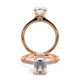 Verragio Solitaire Emerald Engagement Ring