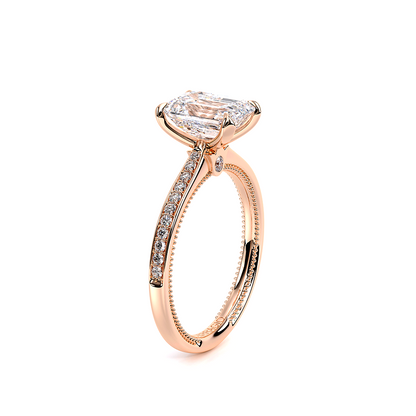 Verragio Solitaire Emerald Engagement Ring