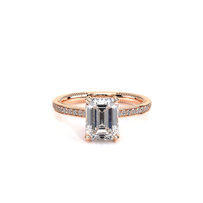 Verragio Solitaire Emerald Engagement Ring