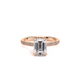 Verragio Solitaire Emerald Engagement Ring