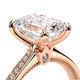 Verragio Solitaire Emerald Engagement Ring
