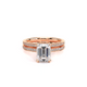 Verragio Solitaire Emerald Engagement Ring