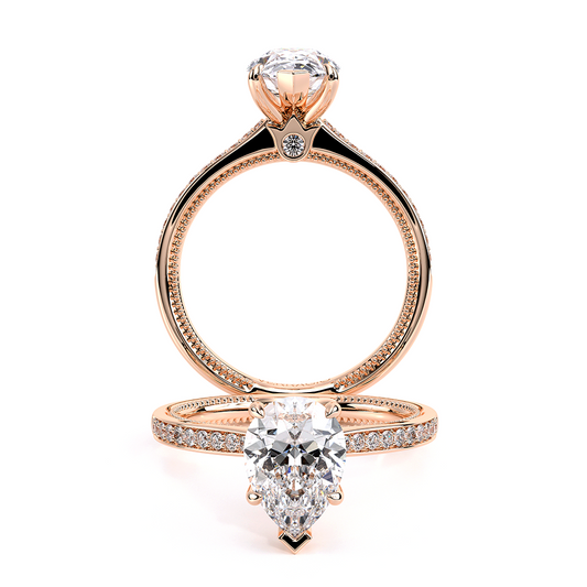 Verragio Solitaire Pear Engagement Ring