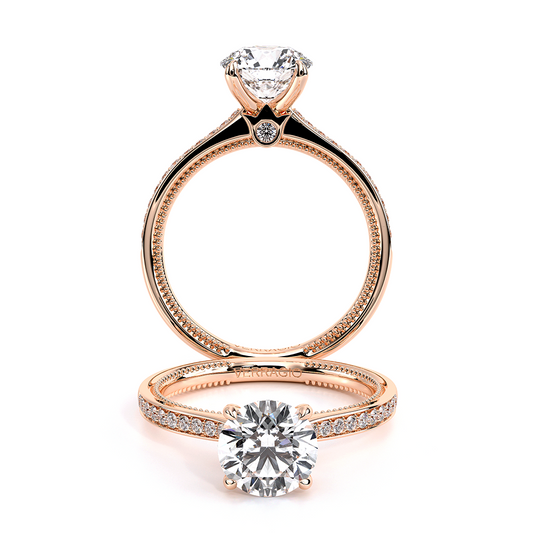 Verragio Pave Round Engagement Ring