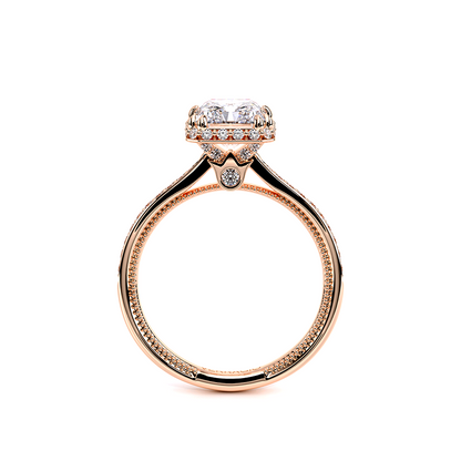 Verragio Solitaire Emerald Engagement Ring