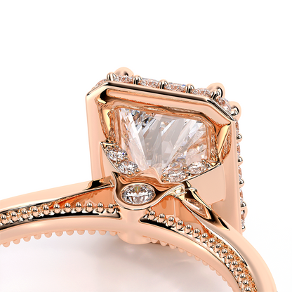Verragio Solitaire Emerald Engagement Ring
