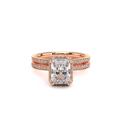 Verragio Solitaire Emerald Engagement Ring