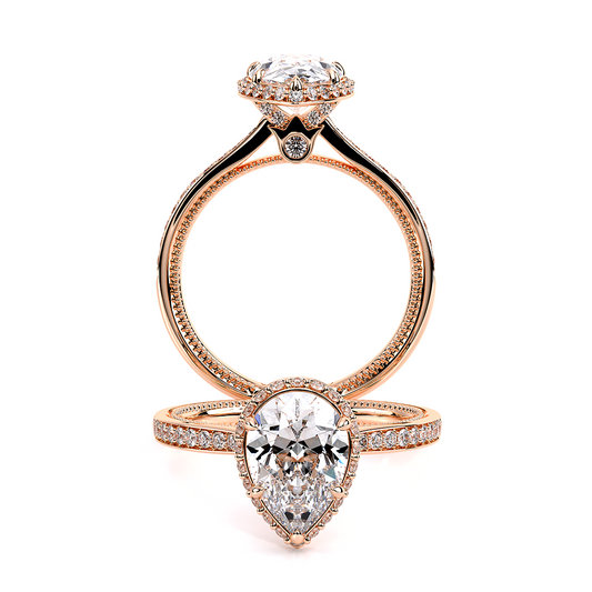 Verragio Solitaire Pear Engagement Ring