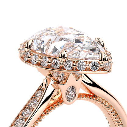Verragio Solitaire Pear Engagement Ring