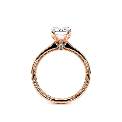 Verragio Solitaire Emerald Engagement Ring