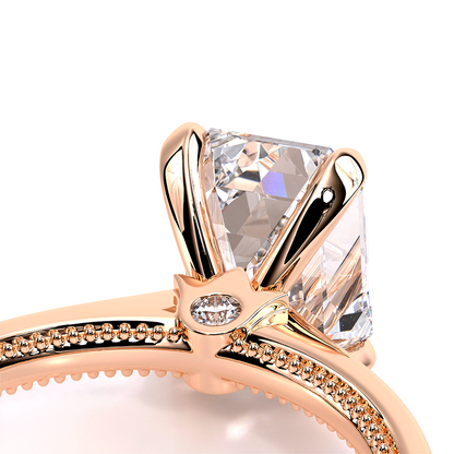 Verragio Solitaire Emerald Engagement Ring