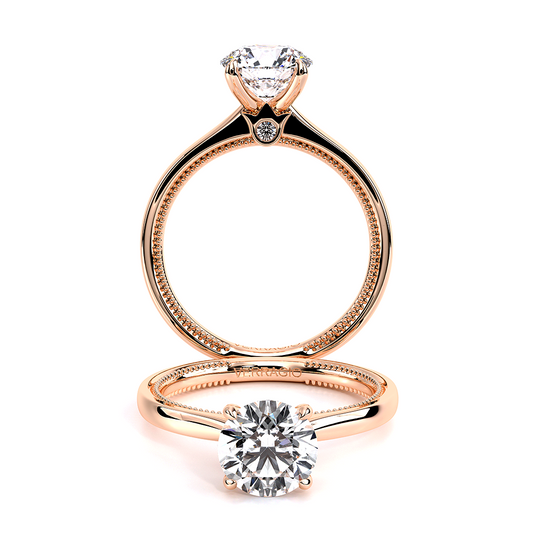 Verragio Solitaire Round Engagement Ring
