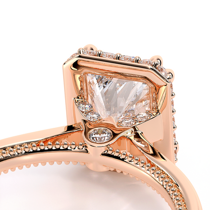 Verragio Solitaire Emerald Engagement Ring