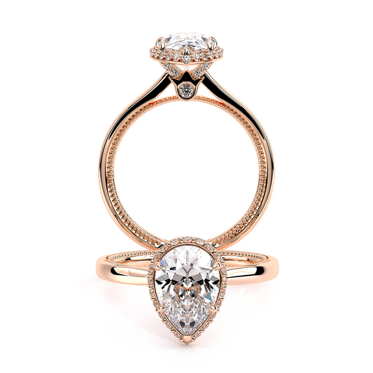 Verragio Solitaire Pear Engagement Ring