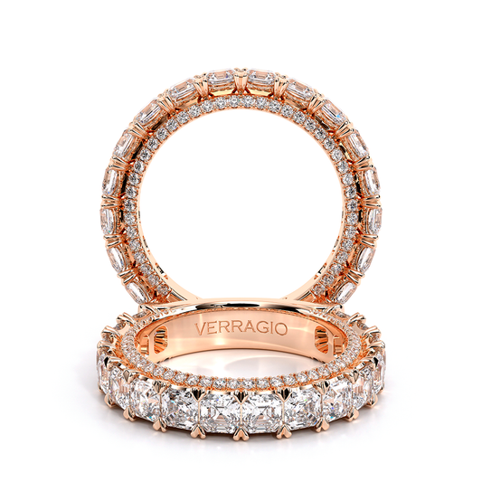 Verragio Asscher Wedding Band