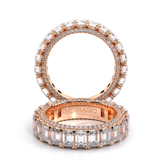 Verragio Emerald Wedding Band