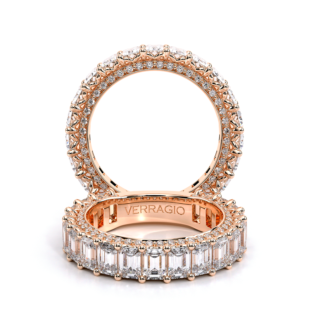 Verragio Emerald Wedding Band