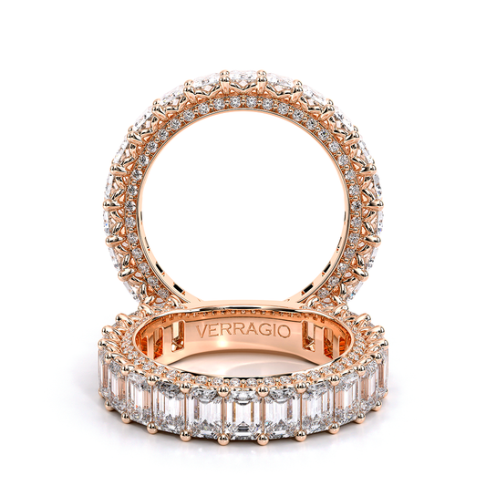 Verragio Emerald Wedding Band
