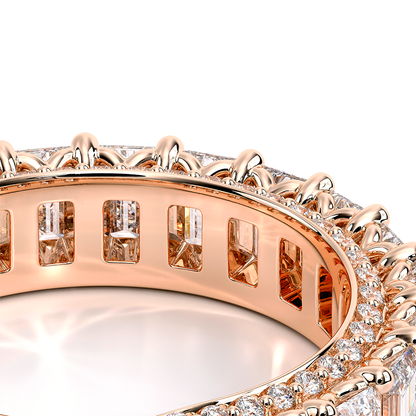 Verragio Emerald Wedding Band