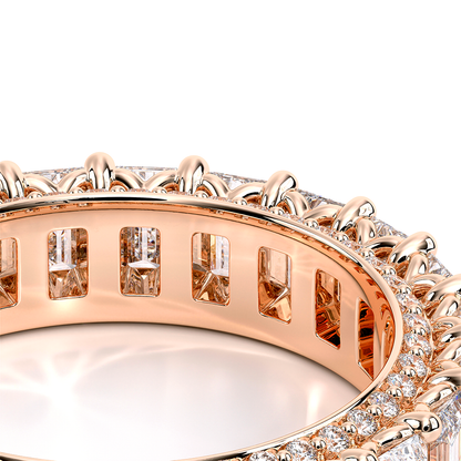 Verragio Emerald Wedding Band