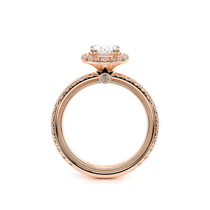 Verragio Pave Oval Engagement Ring