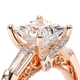 Verragio Three-Stone Princess Engagement Ring