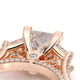 Verragio Three-Stone Princess Engagement Ring