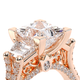 Verragio Three-Stone Princess Engagement Ring