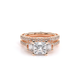 Verragio Three-Stone Princess Engagement Ring