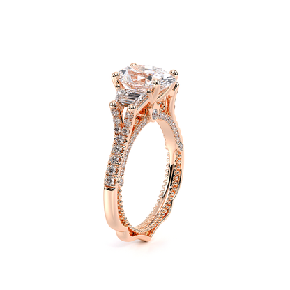 Verragio Three-Stone Oval Engagement Ring