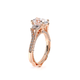 Verragio Three-Stone Oval Engagement Ring