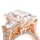 Verragio Three-Stone Emerald Engagement Ring