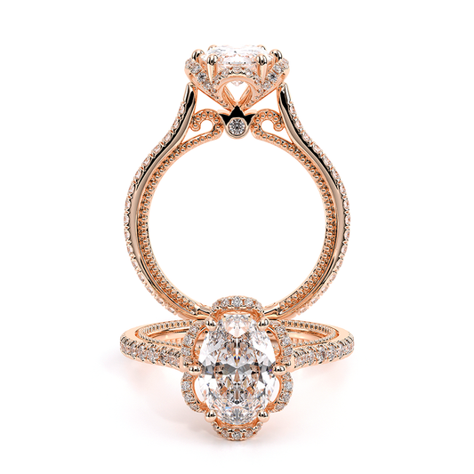 Verragio Halo Oval Engagement Ring