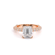 Verragio Pave Emerald Engagement Ring