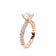 Verragio Pave Oval Engagement Ring