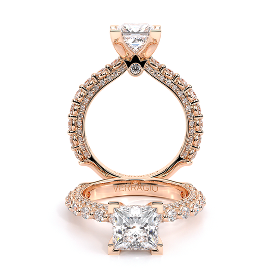 Verragio Pave Princess Engagement Ring